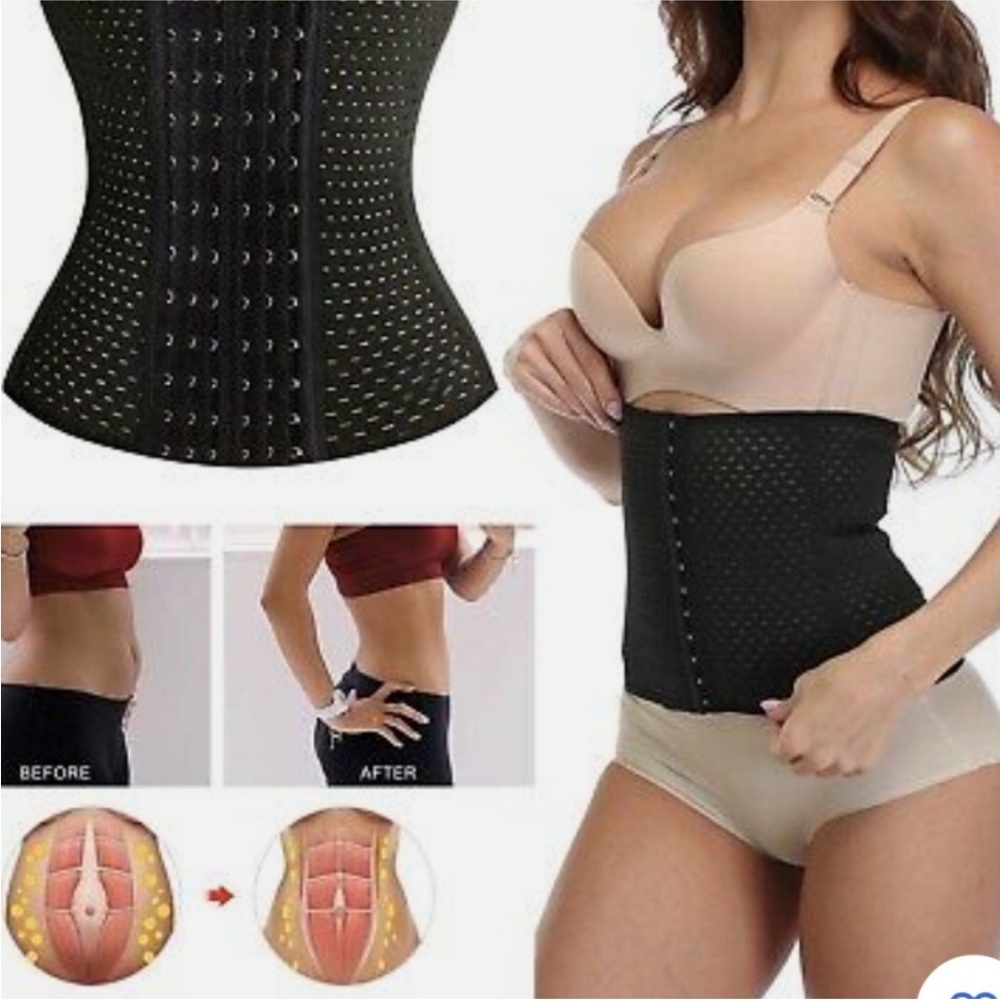 4 SPIRAL STEEL BONING WAIST TRAINER
SHAPE..Fast results